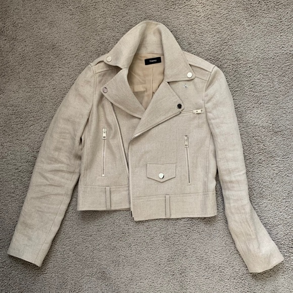 Theory Crop Jacket - Picture 2 of 4